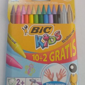 Bic plastic crayons
