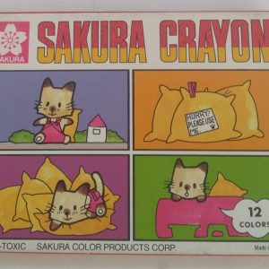 κηρομπογιές sakura crayon