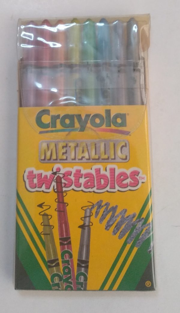 crayola metallic κηρομπογιές