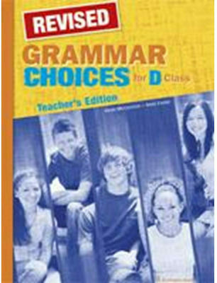 REVISED Grammar Choices for D Class te