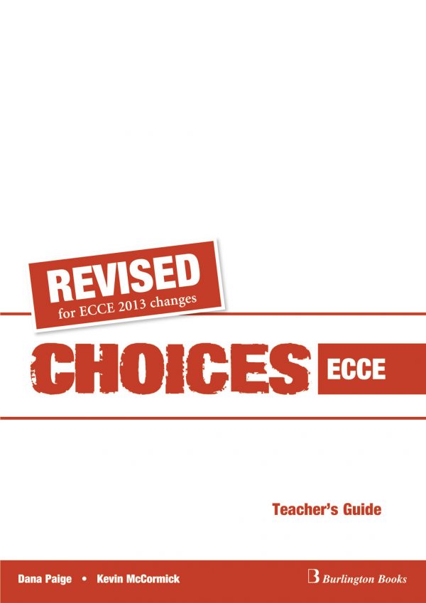 REVISED Choices ECCE teacher’s guide