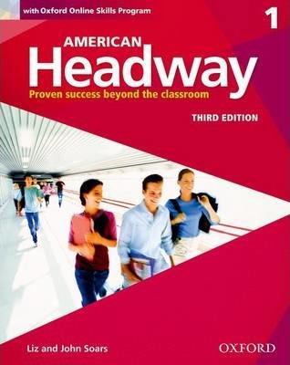 AMERICAN HEADWAY 1 3RD EDITION STUDENT BOOK WITH OXFORD ONLINE SKILLS PROGRAM