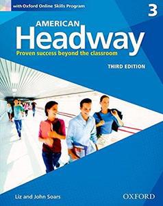 AMERICAN HEADWAY 3 3RD EDITION STUDENT BOOK WITH OXFORD ONLINE SKILLS PROGRAM