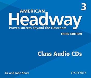 AMERICAN HEADWAY 3 3RD EDITION CDs(3)