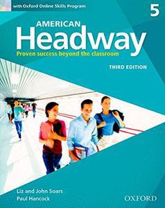 AMERICAN HEADWAY 5 3RD EDITION STUDENT BOOK WITH OXFORD ONLINE SKILLS PROGRAM