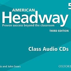 AMERICAN HEADWAY 5 3RD EDITION CDs(5)