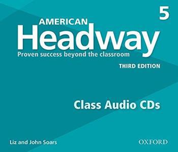 AMERICAN HEADWAY 5 3RD EDITION CDs(5)