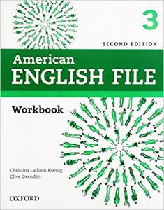 AMERICAN ENGLISH FILE 2ND EDITION 3 WORKBOOK