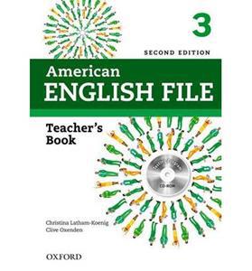 AMERICAN ENGLISH FILE 2ND EDITION 3 TEACHER’S BOOK ( PLUS CD-ROM)