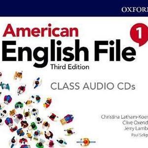 AMERICAN ENGLISH FILE 3RD EDITION 1 CLASS AUDIO CDs