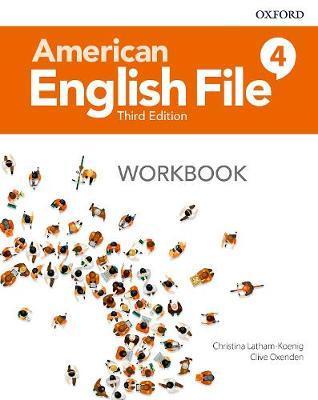 AMERICAN ENGLISH FILE 3RD EDITION 4 WORKBOOK