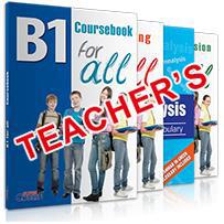 B1 FOR ALL FULL PACK TEACHER’S BOOK ( PLUS MP3)
