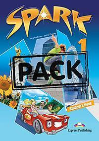 SPARK 1 POWER PACK 1 (STUDENT’S WORKBOOK COMPANION GRAMMAR PRESENTATION SKILLS LET’S CELEBRATE READER ieBOOK)