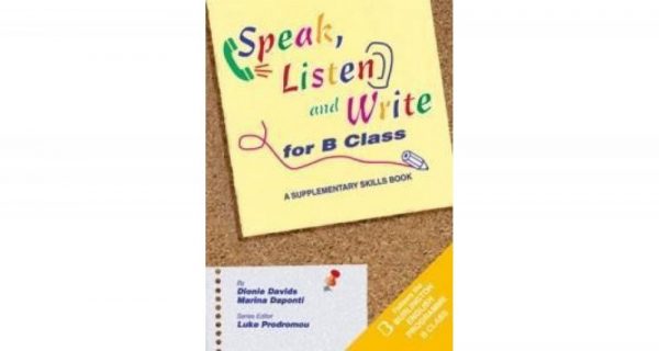 SPEAK LISTEN AND WRITE FOR B CLASS