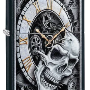 Skull Clock Design