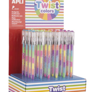 Στυλό Twist colors Apli