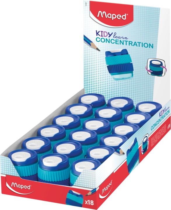 Ξύστρα kidy learn 1 τρύπα αντιστρές Ξύστρα kidy learn 1 τρύπα αντιστρές
