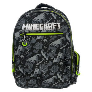 Σακίδιο Δημοτικού Οβάλ Minecraft Camo Terra 2025