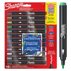 SHARPIE CREATIVE ACRYLIC M. BULLET BL12 SHARPIE CREATIVE ACRYLIC M. BULLET BL12