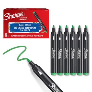 SHARPIE CREATIVE ACR. M.BULLET GREEN ACRYLIC SHARPIE CREATIVE ACR. M.BULLET GREEN ACRYLIC