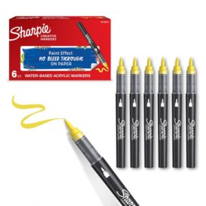 SHARPIE CREATIVE ACR. M.BRUSH YELLOW SHARPIE CREATIVE ACR. M.BRUSH YELLOW