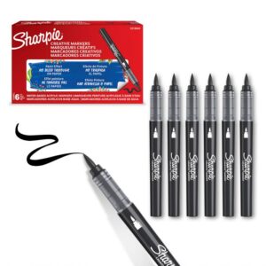 SHARPIE CREATIVE ACR. M.BRUSH BLACK SHARPIE CREATIVE ACR. M.BRUSH BLACK