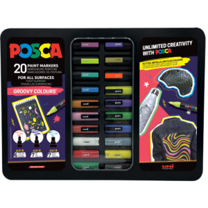 Σετ μαρκαδόρων Groovy Colours Posca Paint Σετ μαρκαδόρων Groovy Colours Posca Paint