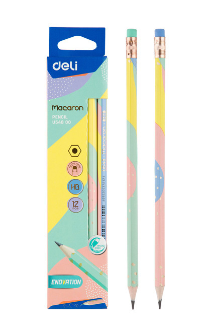 Deli pencil with eraser Deli pencil with eraser