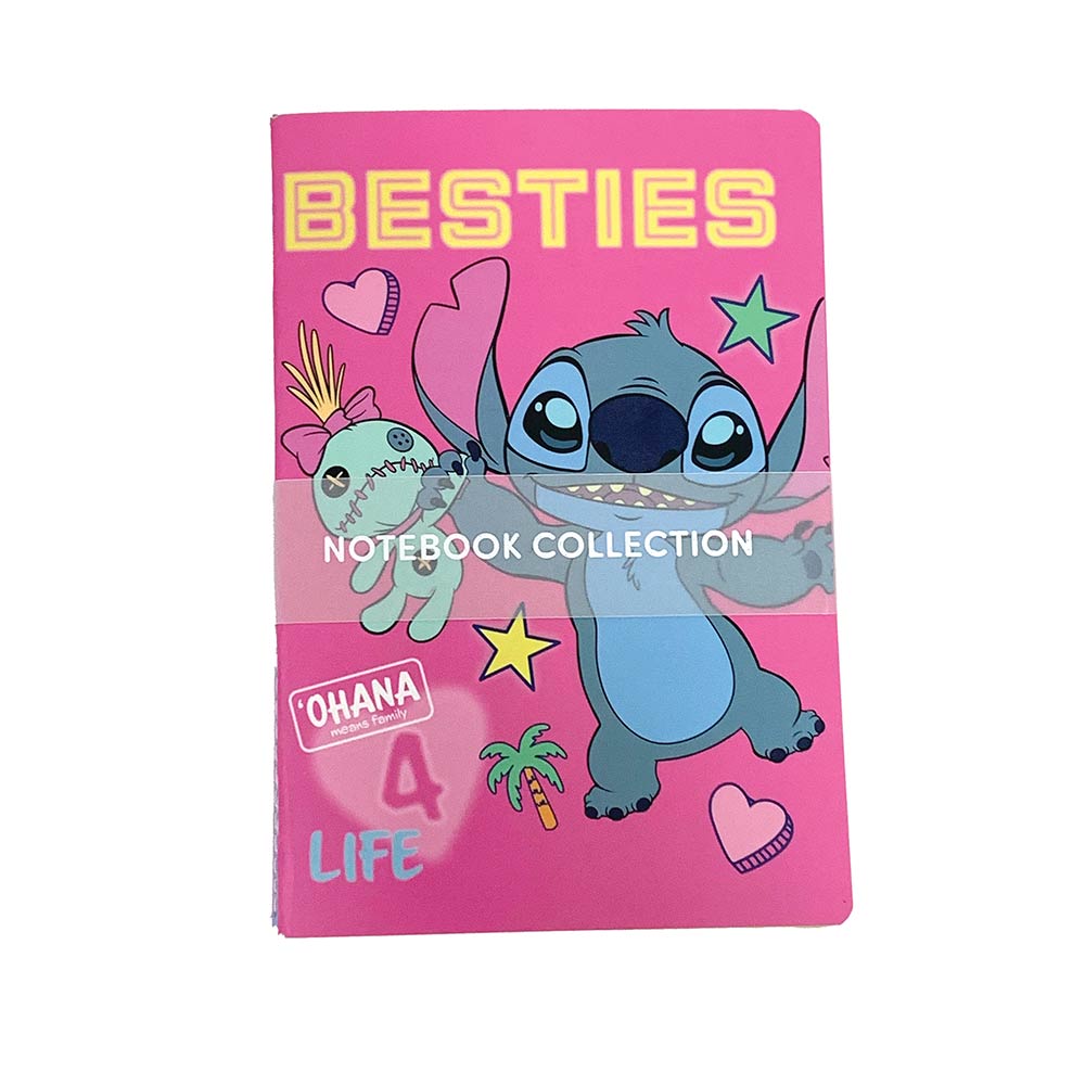 Stitch Σημειωματάριο Α5 3Τμχ Stitch Σημειωματάριο Α5 3Τμχ