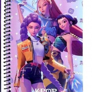 Τετράδιο Σπιράλ K-Pop Demon Hunters Weapons